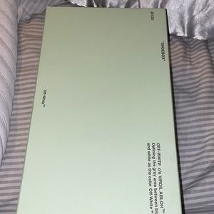 Off white shoe box